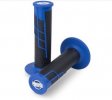 Clamp on grips 1/2 waffle blue/black ProTaper 021663