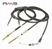 Gas cable RMS 163597300 guiding to carburettor