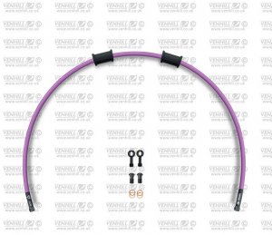 Set cevi za sklopko Venhill HON-4005CB-PU POWERHOSEPLUS (1 cev v kompletu) Purple hoses, black fittings