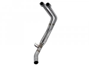Decat pipe GPR Brushed Stainless steel